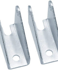 Heavy Duty Metal Mounting Brackets For Linear Actuators, 180 Degree Rotation, Silver, 2 Pack, durable angle mounting brackets