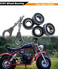 Front And Rear Mini Bike Wheel Bearing Kit 6202RS Easy Install Drop In Replacement For Coleman CT200U EX BT200X Baja Warrior