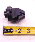 Top Shelf 1 3/4 Inch Indexable Boring Head For Cnc Mills And Lathes next to a tape measure for size reference.