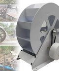 50W To 100W Portable Water Turbine Generator With Low Speed Belt Drive Quiet Hydro Power For Off Grid Homes Ponds Rivers And Small Waterways 1-35V Output image showing generator design and setup in various environments