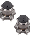 Pair 512534 Rear Wheel Bearing Hub Assembly For Nissan Rogue 2014 2020 And Rogue Sport 2017 2022 FWD Only 5 Lugs With ABS.
