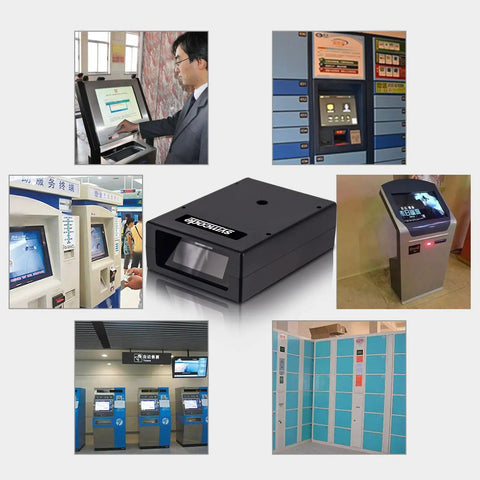 Image of Embedded Mini Barcode Scanner for Screen Scanning CCD Reader Module in various kiosk and locker installations.