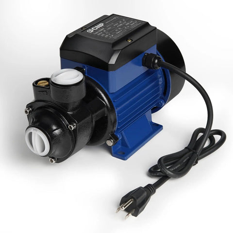 Heavy Duty 1/2Hp Cast Iron Water Transfer Pump Delivers 570Gph Steady Flow And 118Ft Head To Boost Household Pressure For Garden Irrigation Pond Refilling With Totally No Sweat Vortex Operation.