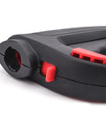 Close-up of a black handle with red trigger for High Pressure Spray Gun With Wand Nozzle And 32Ft Hose Replacement For Electric Pressure Washers Up To 2320 PSI Variable Spray Nozzle Durable Easy Fit For Most Brands