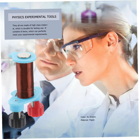 Two Sets Hands On Electromagnet Experiment Kit With Battery Holder And Wires For Physics Education Home School Science Labs