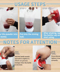 How to use the All In One Pancake Batter Dispenser With BlenderBall and Wire Whisk for Quick Mess Free Mixing and Batter Dispensing