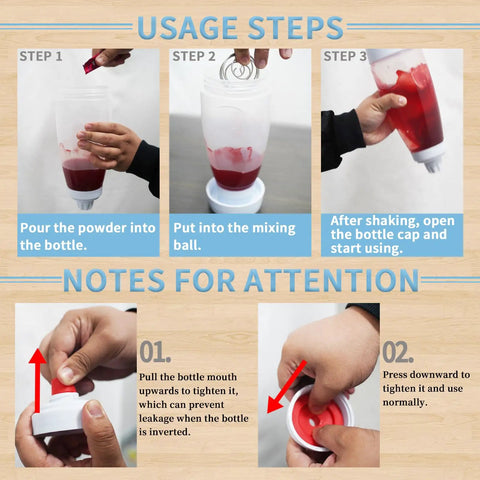 How to use the All In One Pancake Batter Dispenser With BlenderBall and Wire Whisk for Quick Mess Free Mixing and Batter Dispensing