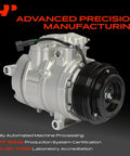 Heavy Hitter AC Compressor With Clutch 7ZSB16 PAG46 Oil Fits Ford Explorer 2011 To 2015 3.5L V6 featured with robust design.
