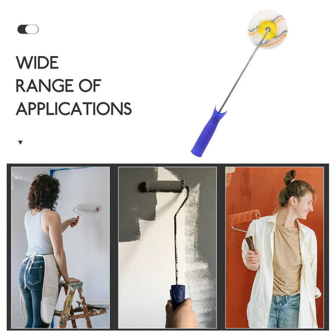 Badass Paint Roller Brush Crafted For Weekend Crews Chasing Tight Wall Coverage With Precision Edge Trimming And Rock Solid Latex Or Oil Base Job Finishing in action on various surfaces
