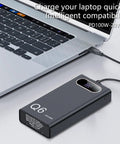 Heavy Duty 21700 Battery Case Housing For Six Cells With Digital Voltage Monitor No Soldering Hassles Easy Assembly Diy Power Bank Build Quick Charge Ready Straightforward Setup Solid Gear For Custom Electronics Projects on laptop.