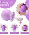 iVyne Berry purple suctioned vinyl scrap collector and holder for weeding tools (Amazon)