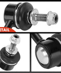 Close-up of Pair Of Front Sway Bar Links For Chevrolet Spark 2016 2022 Stabilizer End Links Set, showing bolt and metal construction.