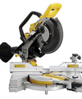 20V Max XR 10 Inch Compact Double Bevel Fixed Miter Saw Kit With Bevel Gear Transmission in side view