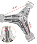 Washer Spinner Support Replacement For LG Front Load Washer Rear Drum Spider 4434ER0002D with dimensions showing detailed measurements