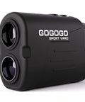 Black Laser Rangefinder For Golf And Hunting With 6X Magnification And Precision Distances To 1000 To 1200 Yards Slope Compensation