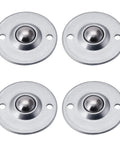 Four Five Eighth Inch 360 Roller Ball Transfer Bearing Carbon Steel Pack for smooth material handling