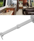 Adjustable Table Leg With Telescopic 445 To 685mm Aluminum Alloy Frosted Silver Finish Removable Base in RV kitchen