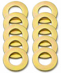 10Pcs 65mm Bucket Pin Shim Kit With 130mm Outer Diameter Washers And 65mm Inner Diameter 2mm Thick Spacers For Bucket Ears Linkage Points And Attachment Areas Easy Install steel washers