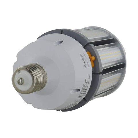 Hi Pro CCT Selectable LED Lamp With Sensor Port 3000K 4000K 5000K HID Replacement 120W Omni Directional White For High Ceiling