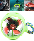 12V-24V 15A Brushless Underwater Thruster With 4 Blade Propeller for RC Boats and ROVs