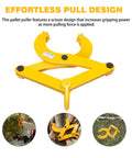 Pallet Puller 3T 6600 Lbs Capacity Heavy Duty Scissor Clamp For Forklifts Single Scissor Design With 6.7 Inch Jaw Opening