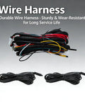 Radar Monitoring Detection Kit For Your Ride Blind Spot System With Ultrasonic Sensors wire harness components