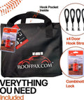 Accessories for Extra Waterproof Rooftop Cargo Carrier Bag 23 Cu Ft with lock and straps included