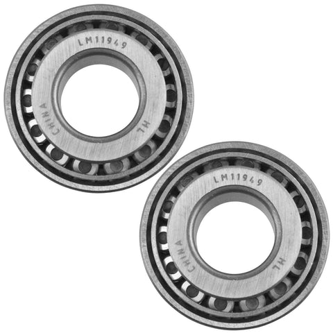 Front Outer Wheel Bearing Pair Set Of 2 For Alfa Romeo Chevy Ford And Jeep Includes Driver Side And Passenger Side Bearings