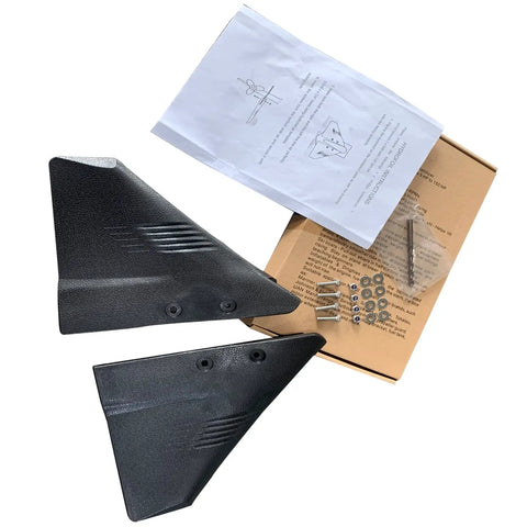 Hydrofoil Stabilizer For Outboard Motors And Stern Drives Dorsal Fin Style PA66 Black Plastic Fits 5 To 150 HP Outboards Kit