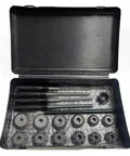Heavy Duty 45 Degree Hard Alloy Valve Seat Grinding Wheel Reamer For Automotive Engine Maintenance Tool 27-40mm Size Range Fits Tough Jobs, case set
