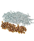 Peterbilt 379 Stainless Steel Three Sixteenth Inch Rivet Kit With 100 Huck Rivets And 100 Medium Flange Collars For Heavy Duty Truck Panels