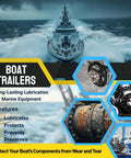 Heavy Duty Lithium Complex Marine Grease For Boat Trailers Bearings And Steering Systems Saltwater Ready Built For Boat Life Wont Wash Out High Load Protection In Wet Humid Marine Environments
