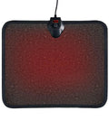 Top view of Toasty Foot Warmer Under Desk Heater With Fast Heat And Auto Shut Off, Electric Heated Floor Mat in Black Granite.