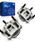 Front Wheel Bearing Hub Assembly 513364 Compatible With Nissan Sentra 2013 2019 NV200 2013 2019, 2 pcs with ABS