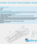 Diagram of 4 Pack Undercounter Dishwasher Upper Mounting Brackets With Screws Replaces WP8269145 AP3039168 PS393134