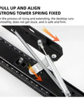 Heavy Duty Full Extension Drawer Slides With Quick Release Latches For No Sweat Setup And Smooth Quiet Ride Rising Table Lift Mechanism close-up on spring fix and alignment for smooth use.