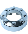Open Center Chrome Wheel Hub Cap For 2005 Through 2018 F250 F350 Front 4X4 Truck Replacement ABS Chrome Triple Plated With Easy Install No Cutting Or Drilling