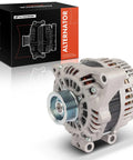 Drop-In 110A 12V Alternator With 6-Groove Pulley For Subaru Forester 2011 2012 2013 2.5L CW Clockwise Replacement Fits Replaces 23700-AA701