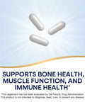 Calcium Magnesium Zinc Mineral Complex Supplement For Bone Health Muscle Function And Immune Support Gluten Free capsules display