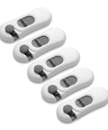 5 Pack Child Proof Refrigerator Locks With Sticky Adhesive Pads No Tools Needed For Fridge Oven And Cabinet Doors Easy Install
