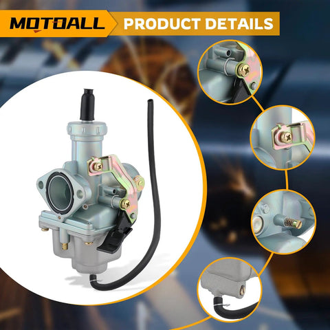 PZ27 Carburetor For 150cc 200cc 250cc ATVs Go Karts Dirt Bikes With Air Filter Mount Bolt On Direct Fit Predator Coleman CT200U KT196