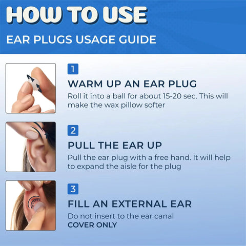How to use Super Soft Silicone Ear Plugs Pack Of 20 Perfect For Swimming And Sleeping Kids Or Adults With Tiny Ears