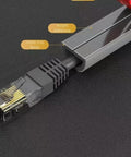 Close-up of Low Profile Gray Floor Cable Cover And Durable Pvc Wire Protector With Anti Slip Cord Hider for tight setups.