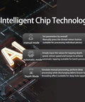 Heavy Duty Electric Tapping Machine M6-M36 with intelligent chip technology modes for precision threading operations.