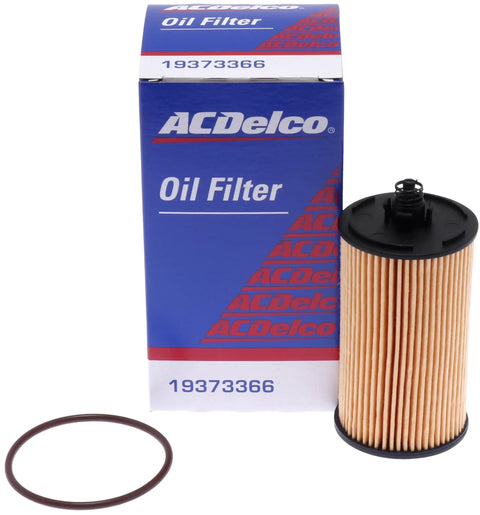Engine Oil Filter And Cap Seal O Ring PF2263G For GM Rides Use With Cap Marked UFI 25195785 Replacement Part Box and Components