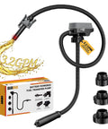 Badass Cordless Fuel Transfer Pump Compatible With DeWalt And Milwaukee Power Tools Hella Versatile Gas Siphon for yard and farm use.