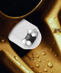 Top Tier Bestyash Wheel Lug Nut Bolt Kit With Antirust Coating For Go Kart And Atv M10 Size Heavy Duty Metal Screws For Off Road Rides That Last Forever, close-up on gold wheel lug bolt