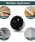 11 Piece Hole Saw Kit With Mandrel And Hex Key for wood, plywood, PVC and metal with center drill bit for multiple applications