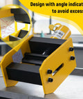 High Performance 20 Ton Hydraulic Busbar Bender For Copper And Aluminum, showing angle indicator design for accuracy.