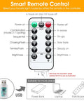 Remote control for 300 LED Dimmable Fairy String Lights With Remote And Timer USB Powered Warm White Indoor Decor For Room Wall Party Xmas With Eight Modes And Memory Function